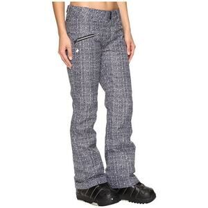 Obermeyer Malta Thermal Insulated Ski Snowboard Pants Boucle Grey Size 8